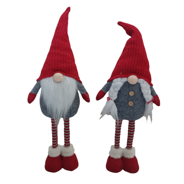 Christmas Gnome Decoration 2 Asst - Image 2