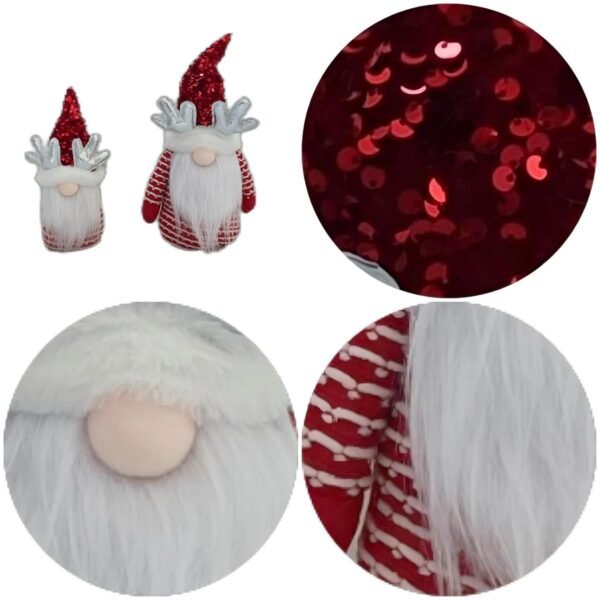 Plush Gnome w. Sequins Hat - Image 3