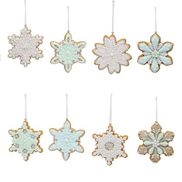 Gingerbread Snowflake Hanging - Image 3