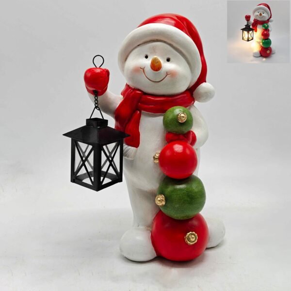 Snowman Handheld Lantern - Image 3