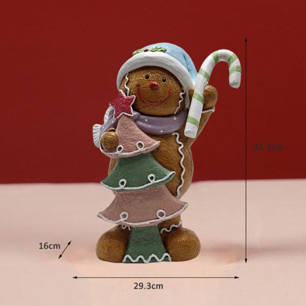 Gingerbread Man w. Tree - Image 3