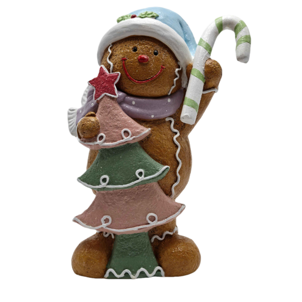 Gingerbread Man w. Tree - Image 2